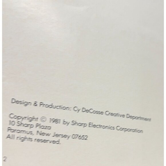 Vintage Sharp Carousel Microwave Cookbook 1981 Recipe Book Paperback - Picture 8 of 9